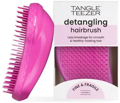 Productafbeelding van Haarborstel voor Fijn Haar - Gently Detangling - Roze