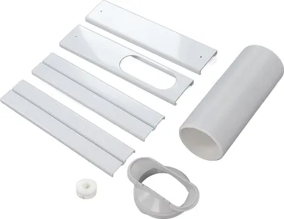 Obrázek produktu pro Klimatizace Window Vent Kit Plate Universal Adapter Hose Portable AC Window Těsnicí sada pro 150mm 130mm hadici