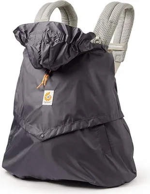 Produktbild von Regenabdeckung für alle Babyträger wasserdichter Schutz - Grau