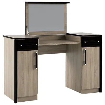 Obrázok produktu pre nabbi Toaletný stolík so zrkadlom Seina DT - dub sonoma / wenge magic