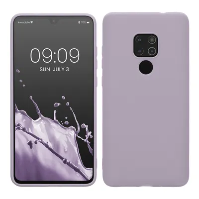Obrázek produktu pro kwmobile kryt kompatibilní s pouzdrem Huawei Mate 20 - měkké silikonové pouzdro TPU - kryt vhodný pro bezdrátové nabíjení - levandulová barva