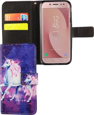 Produktbild von Handyhülle Tasche für Handy Samsung Galaxy J5 2017 Einhorn Magic