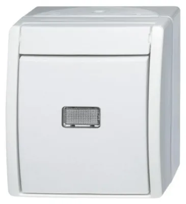 Immagine prodotto di Commutatore Busch-Jaeger 2601/6 WGL-54