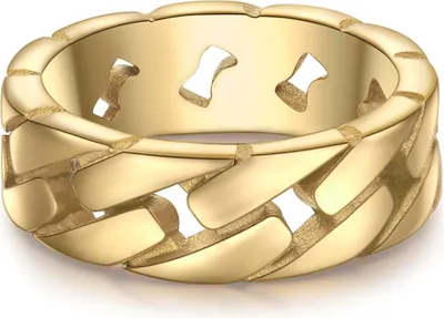 Produktbild von True Rebels Ring Edelstahl 50060201 68