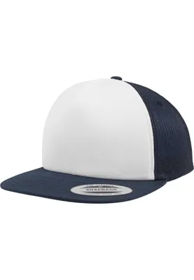 Produktbild von Flexfit Cap Foam Trucker with White Front, NVY/wht, one Size, 6005FW