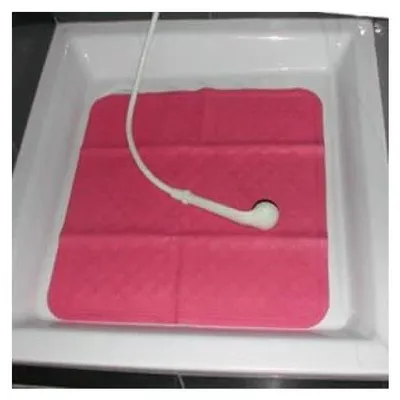 Produktbild von MSV Duschmatte aus Gummi 54x54cm in rosa, Mehrfarbig, 30 x 20 x 15 cm, PVC
