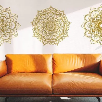 Produktbild von Famanu Wandsticker Blumen - 2 Stück, 30 x 90 cm