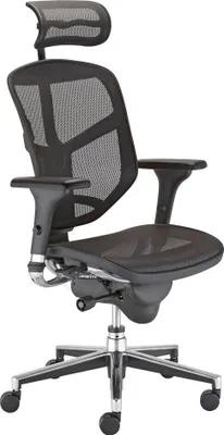 Produktbild von Nowy Styl Bürostuhl Enjoy schwarz, chrom Stoff