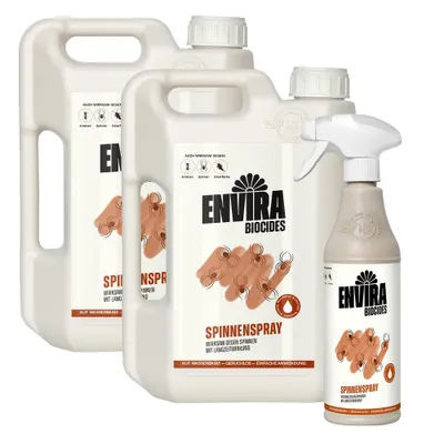 Produktbild von Envira Spinnen Abwehrspray im Nachfüllpack 2x2L+500ml