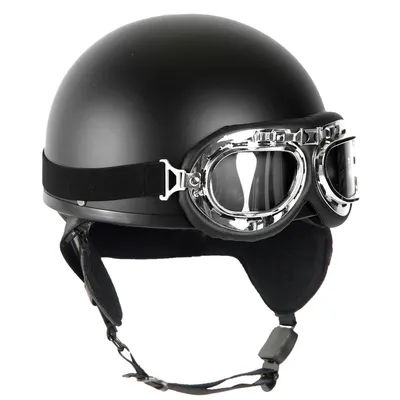 Immagine prodotto di Casco Mil-Tec, semiguscio con occhiali, nero