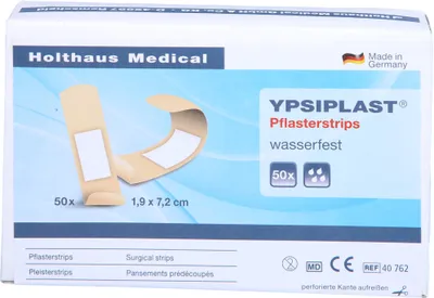 Zdjęcie produktu dla Pflasterstrips YPSIPLAST 1,9x7,2cm, 50 St