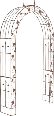 Immagine prodotto di CLP Arco di rose Emma, in ferro verniciato, marrone antico