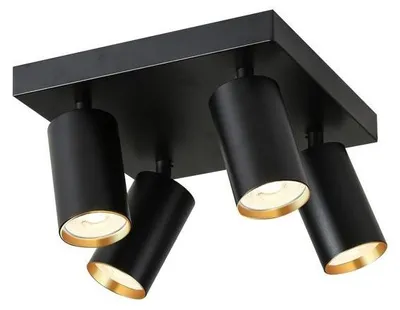 Obrázek produktu pro IMMAX NEO PUNTO-4S SMART bodové svítidlo čtverec 4 hlavy, GU10 4,8W, RGB+CCT, Zigbee 3.0, TUYA