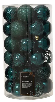 Productafbeelding van Kerstballen d6h groen II Decoris