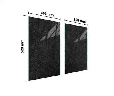 Produktbild von Glasschutzplatte Für Herd 75X52 Schiefer