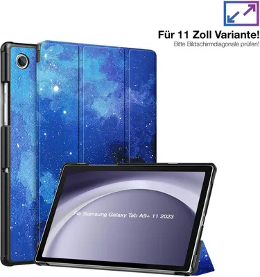 Produktbild von Schutzhülle für Samsung Galaxy Tab A9+ Plus 2023 11 Zoll Cover Case Schutz Tablet Farbe: Starry Sky