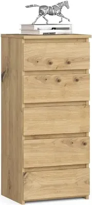 Obrázek produktu pro Komoda, příborník z dubu Artisan (š:60 / v:121 / hl:40) mnoho barev a velikostí
