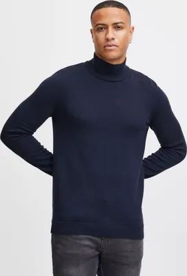 Produktbild von SOLID SDAgrio Herren Rollkragenpullover Pullover mit Rollkragen Rippbündchen 100% Baumwolle Regular fit