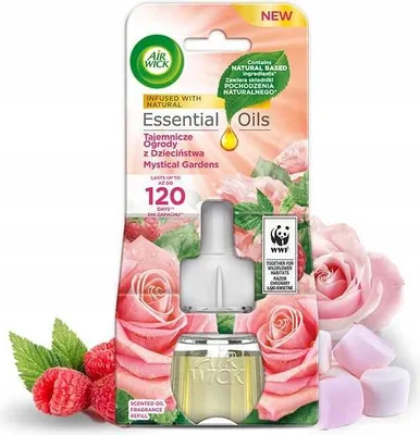 Image de Air Wick Électrique Jardins mystiques de l'enfance/Mystical Gardens Recharge de 19 ml