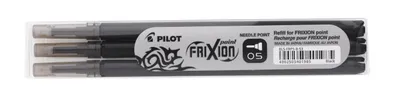Obrázok produktu pre Pilot FriXion, Čierna, Stredná, Čierna, Kov, 0,5 mm, 0,25 mm