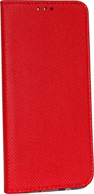 Produktbild von cofi1453® Buch Tasche "Smart" kompatibel mit XIAOMI MI NOTE 10 LITE Handy Hülle Etui Brieftasche Schutzhülle mit Standfunktion, Kartenfach Rot