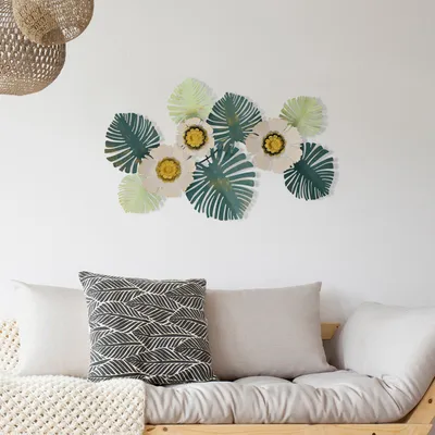 Immagine prodotto di Wallity, Heaven, decorazione da parete, multicolore, metallo, 80 x 55 x 8 cm