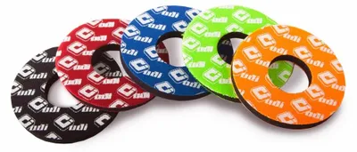 Productafbeelding van ODI Gripovertrekken, antislip, rood, voor mountainbike sturen, zorgen voor comfort en verminderen drukpunten