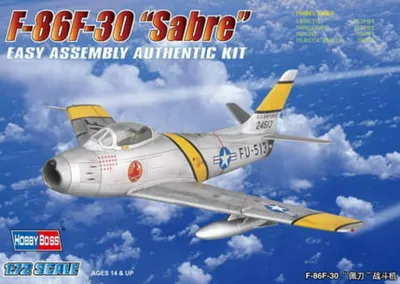 Produktbild von Hobby Boss F-86F-30 'Sabre' Fighter 1:72, 80258