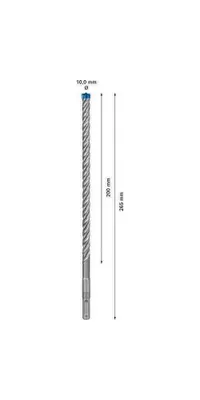 Productafbeelding van Bosch 2608900099 Bosch EXPERT Hammerbohrer SDS plus-7X 10x200x265mm