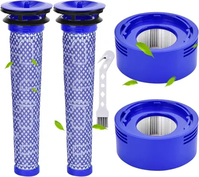 Ersatzfilter für Staubsauger, kompatibel mit Dyson V7/V8, 2 St.