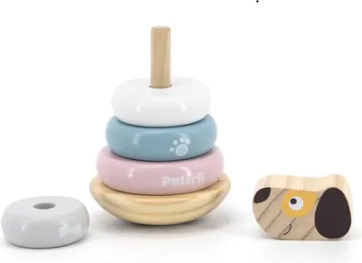 Produktbild von PolarB Stacking Puppy, 12 Jahr(e), Holz, Mehrfarbig
