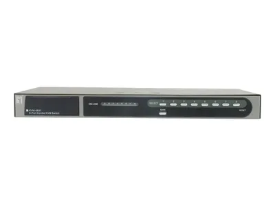 Image de LevelOne ViewCon KVM-0831 Combo KVM Switch - Commutateur KVM - 8 x port(s) KVM - 1 locator Benutzer - Desktop