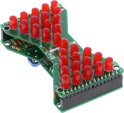 Produktbild von Lötübung Bausatz für Anfänger – Elektrische LED Sanduhr mit Drehfunktion, 5V