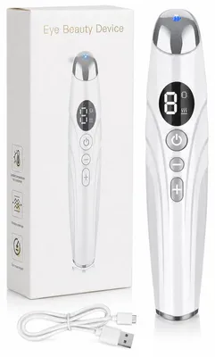 Produktbild von 5-stufiger Augenpflegestift – Hochfrequenz-Vibration & Wärme, wiederaufladbar – Nur 55 g – Anti-Aging und Faltenentfernung bei Augenringen und Krähenfüßen