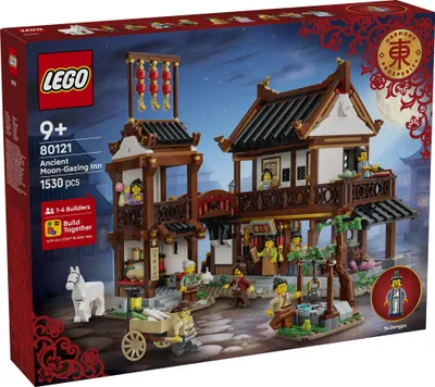 Zdjęcie produktu dla LEGO Chinese Festivals Stary zajazd, Zestaw do budowania, 9 lat(a), Plastik, 1530 szt., 2,33 kg
