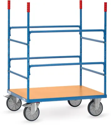 Zdjęcie produktu dla Wózek transportowy Fetra Płyta drewnopochodna 850x500 Powierzchnia ładunkowa