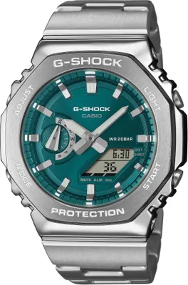Obrázok produktu pre Casio - GM-2110D-3A1ER - Náramkové hodinky - Pánske - Kremeňové - G-Shock
