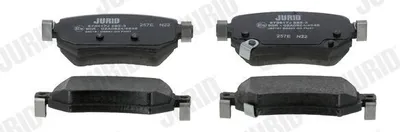 Produktbild von JURID Bremsbeläge Satz Hinten für MAZDA 6 Kombi (GJ, GL) 573917J