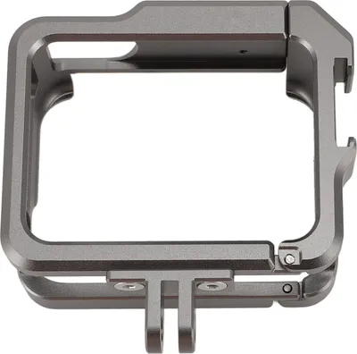 Image de Aluminium Cage GO 3S Action Camera Protect��lle avec support Cold-Shoe
