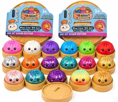 Produktbild von Squishy Dumpling Mystery – Überraschungs-Quetsch Toy im Dumpling-Design