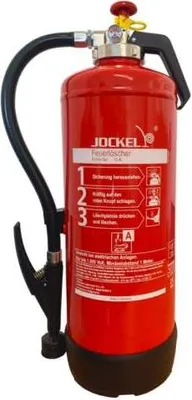 Produktbild von Jockel G9SDJ - Dauerdruck-Gel-Feuerlöscher, 9L, EN3, 13A = 4LE, Lithium-Ionen- und Kunststoffbrände