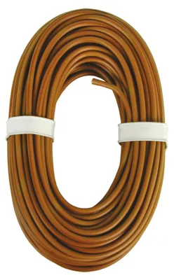 Produktbild von Viessmann 6896 - Hochstromkabel 0,75 mmÃƒâ€šÃ‚², braun, 10 m  - Neu