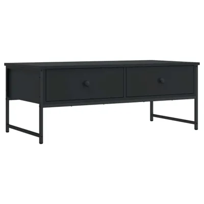 Produktbild von Couchtisch Schwarz 101x49x39,5 cm Holzwerkstoff