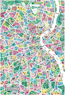Zdjęcie produktu dla Grafika Puzzle Bordeaux 1000 elementów kolorowa zabawka kartonowa