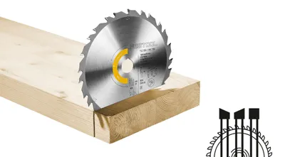 Produktbild von Festool Kreissägeblatt WOOD UNIVERSAL HW 160x1,6x20 FWW25