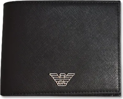 Produktbild von Emporio Armani Herren Portemonnaies 4R165Y 138E8 1072 Farbe:Schwarz Größe: Einheitsgröße