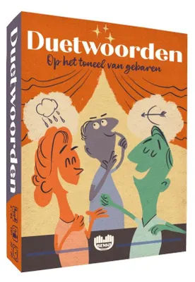 Produktbild von Asmodee Gesellschaftsspiel Duetwoorden - Partyspiel für Teams