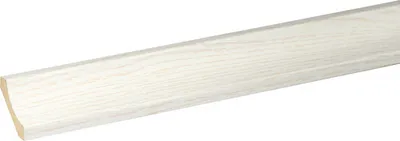 Produktbild von Hohlkehlleiste Esche weiß 2400 x 28 x 28 mm