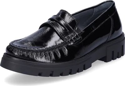 Obrázok produktu pre Waldläufer dámske mokasíny black patent 6,5