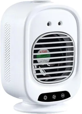 Image de Ventilateur portable, ventilateur à batterie, silencieux et puissant, 3 vitesses réglables, pour l'intérieur, l'extérieur et le camping